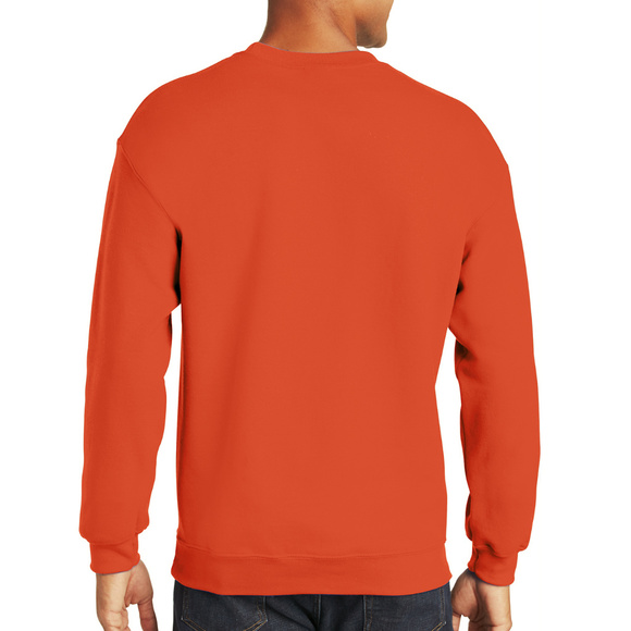 Orange Theory DISTRESSED OTF Orange crewneck Sweatshirt - Picture 3 of 3